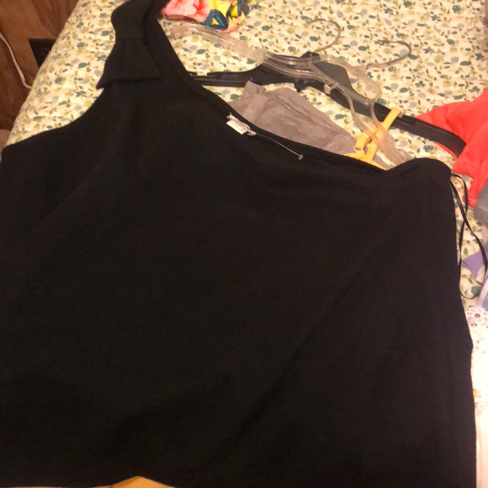 JCREW one shoulder